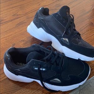 Adidas Black Tennis Shoes